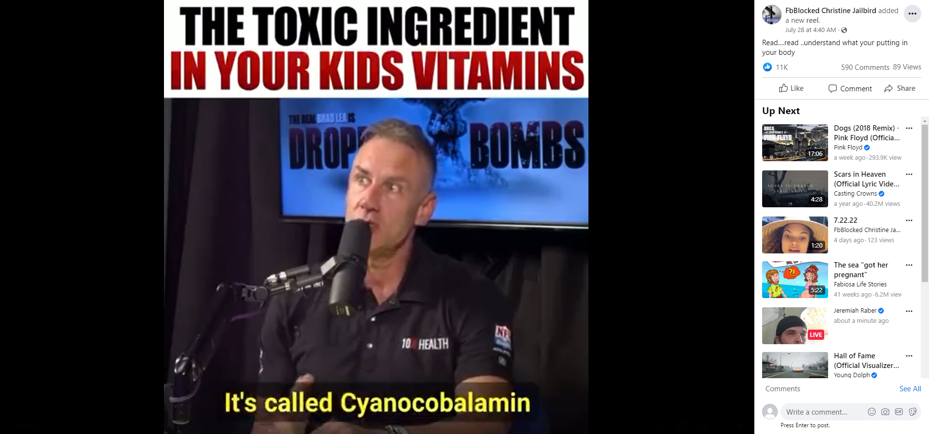 Fact Check Vitamin B12 Form Cyanocobalamin Is NOT 'Toxic' Lead Stories